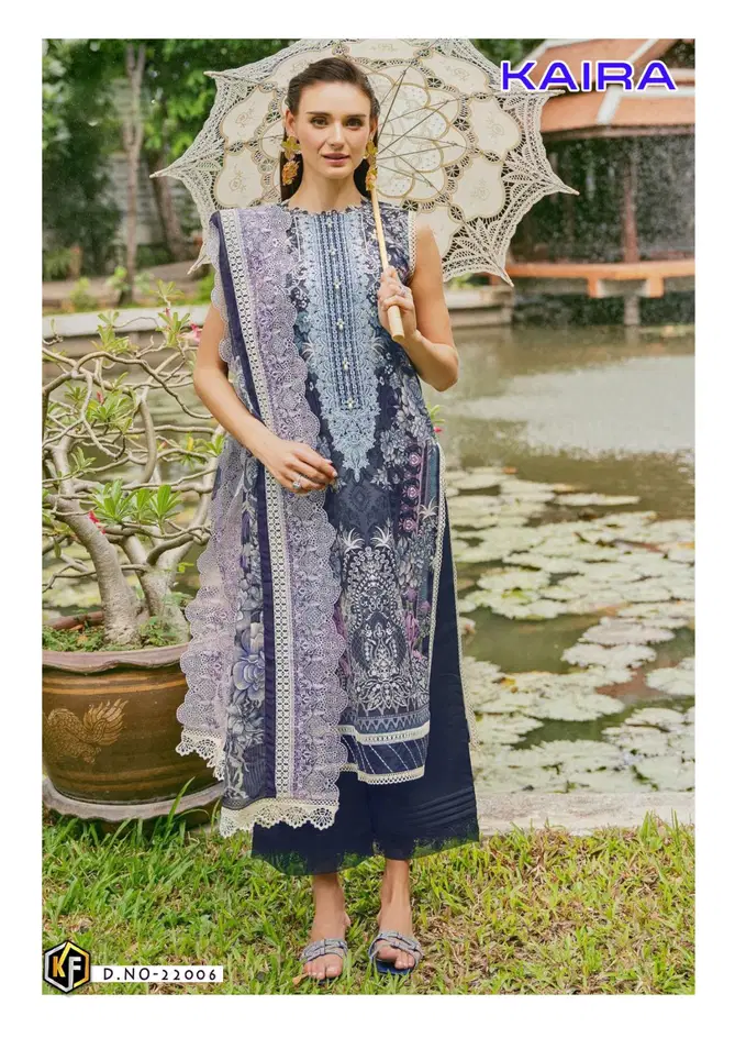 Kaira Vol 22 By Keval Heavy Cotton Luxury Printed Pakistani Readymade Suits Wholesale Online
